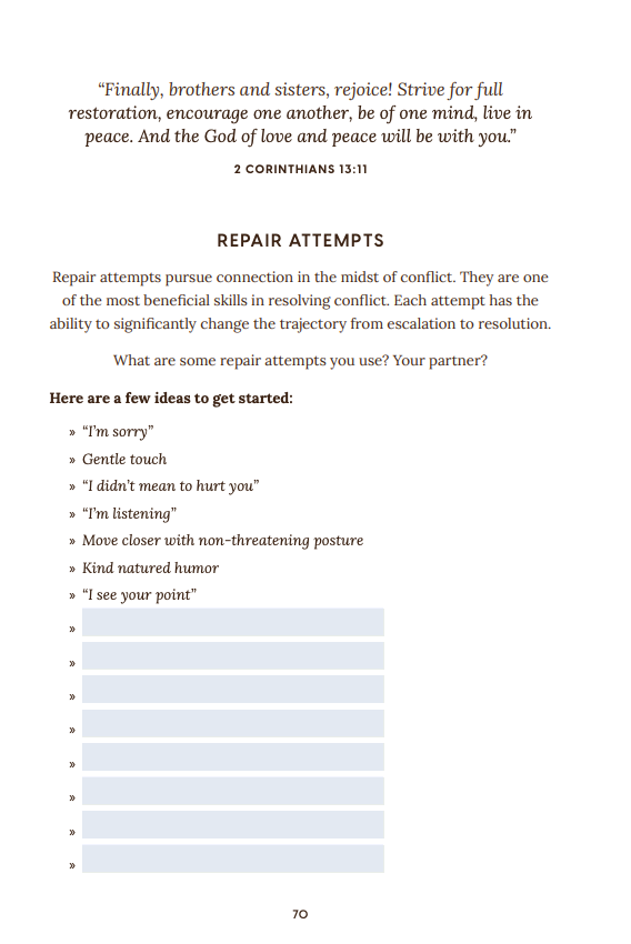 Downloadable and Fillable PDF (Christian Version): Learning to Love Better: A Journaling Guide to Building Emotional Awareness and Healthy Romantic Relationships with Scriptural Reflections